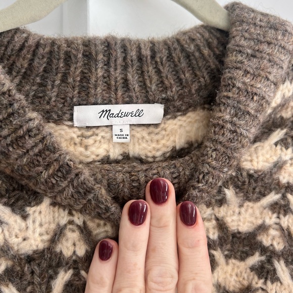 Madewell sweater NWOT - Picture 3 of 4